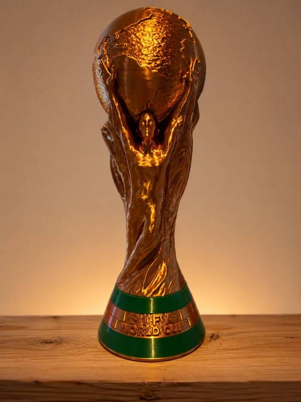FIFA Wereldbeker Trofee – 3D Geprint Verzamelobject voor Echte Voetbalfans