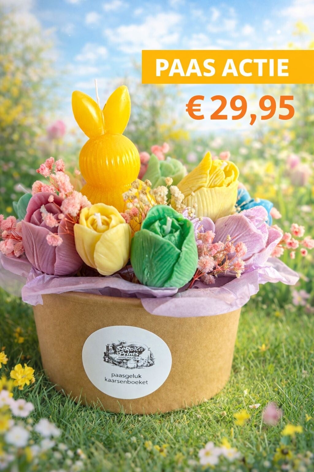 Pasen kaarsen set🐰