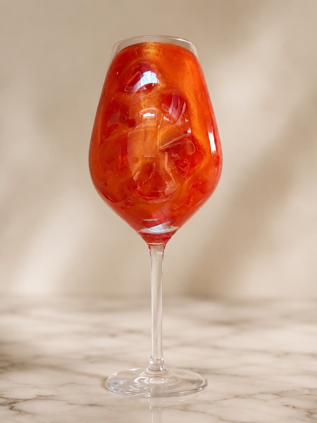 Aperol Spritz kaars