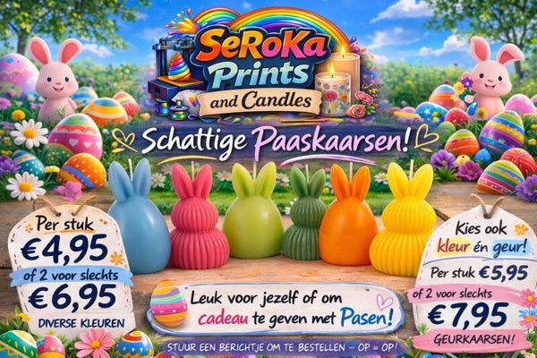 Schattige paaskaarsen🐣