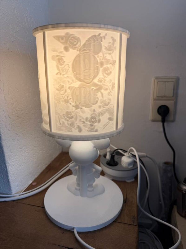 Mickey 3d lamp