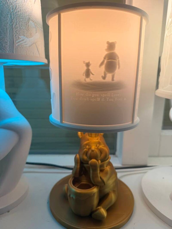 Winnie de pooh 3D lamp