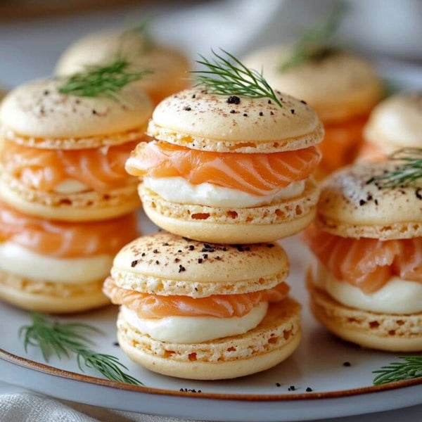 Plateau de macarons salés Signature