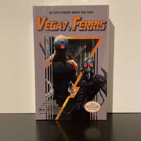 Vega7 The Ronin x Ferris Blusa - Both Hands Wash The Face - Cassette