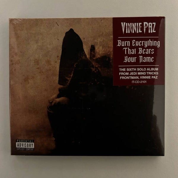 Vinnie Paz - Burn Everything That Bears Your Name - CD