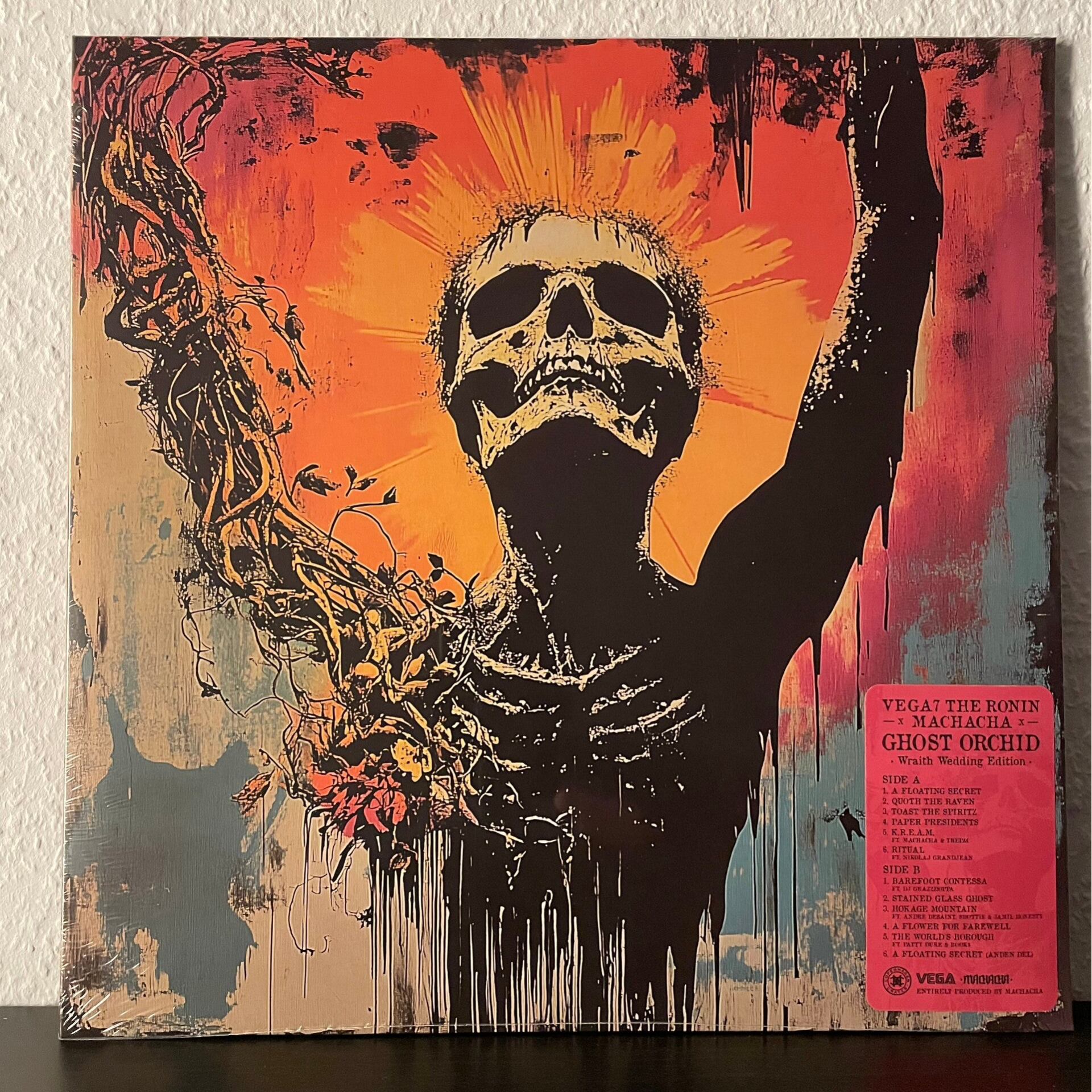 Vega7 The Ronin & Machacha - The Ghost Orchid (Cover 2) - LP