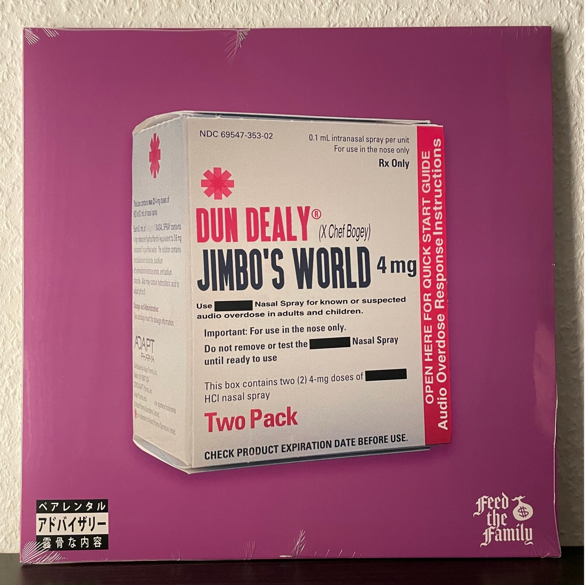 Dun Dealy & Chef Bogey - Jimbo's World - LP