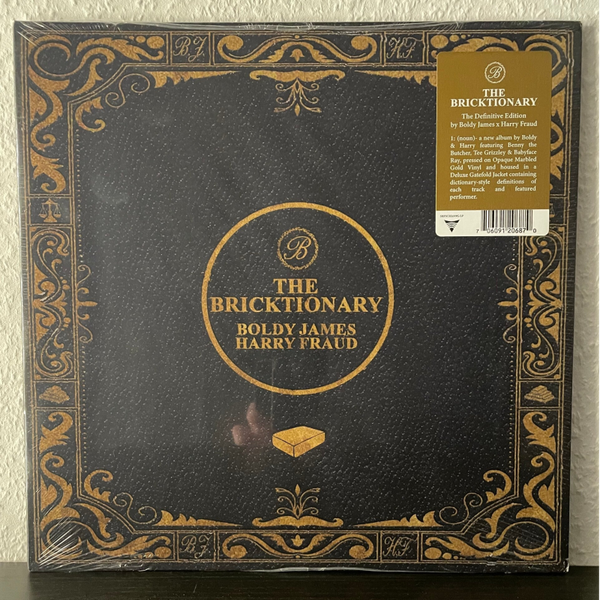 Boldy James & Harry Fraud - The Bricktionary - LP