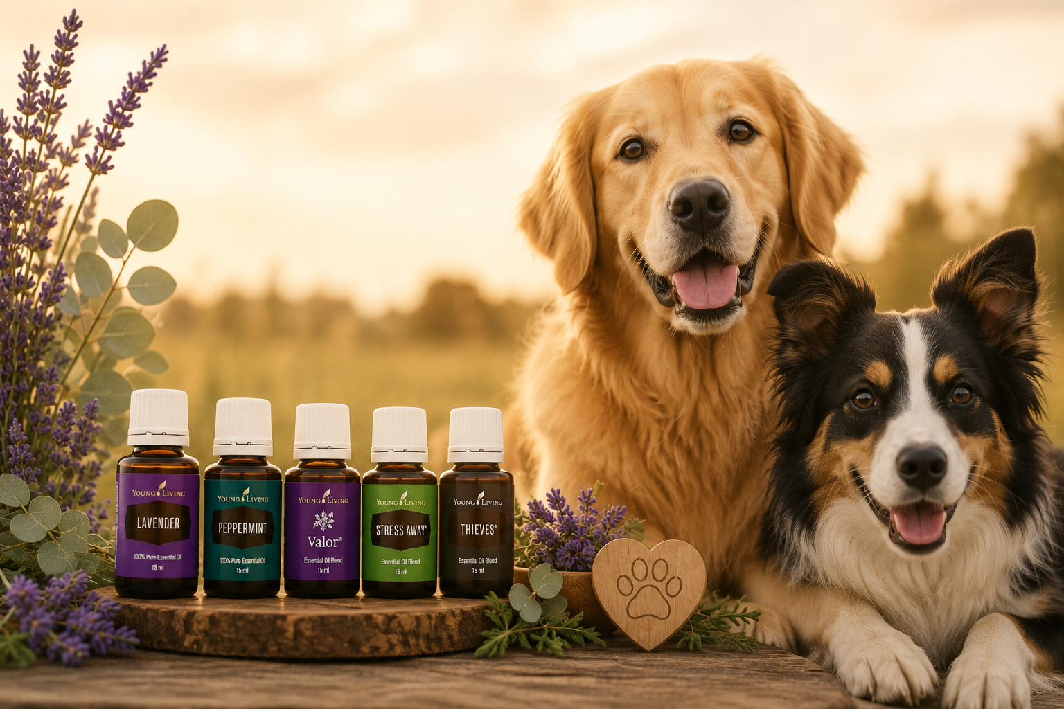 Essentiële oliën voor honden vanaf de basis