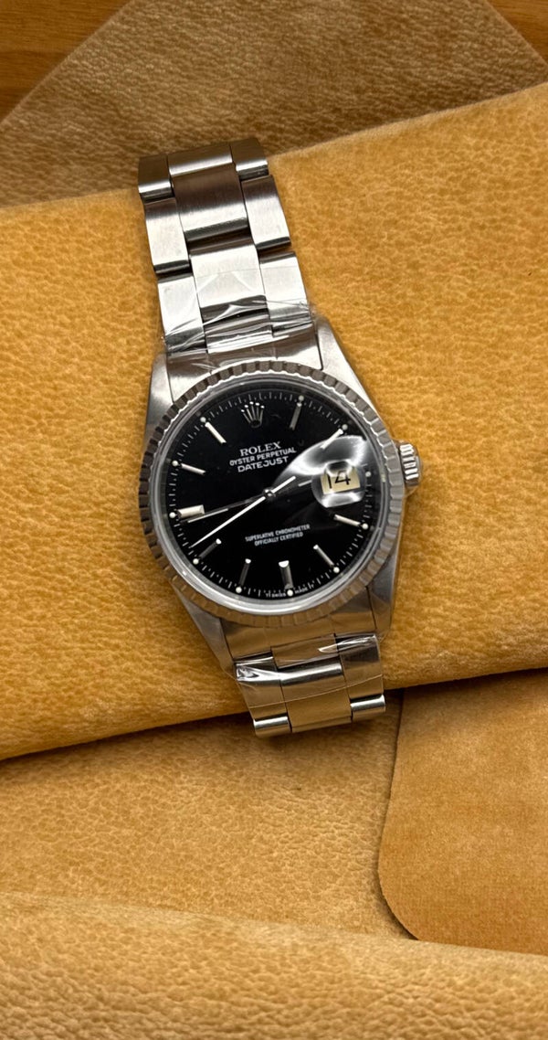 Rolex Datejust Black Dial