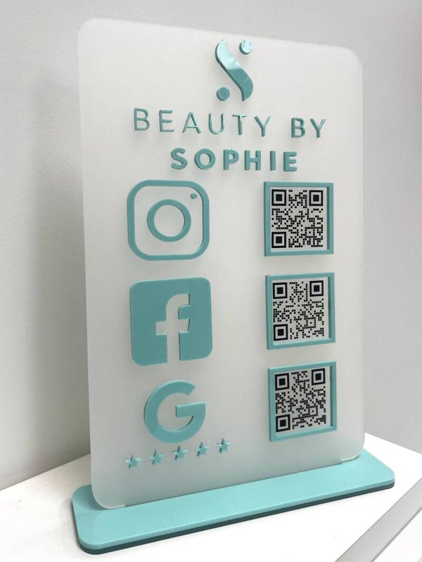 QR code bord