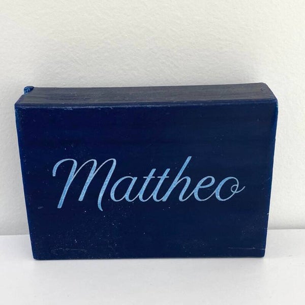 Zeepje blauw - set van 10 stuks