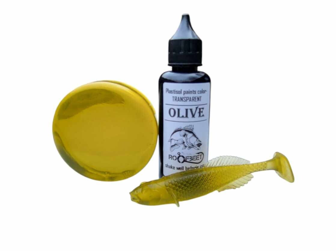 Plastisol Paints Transparant Olive