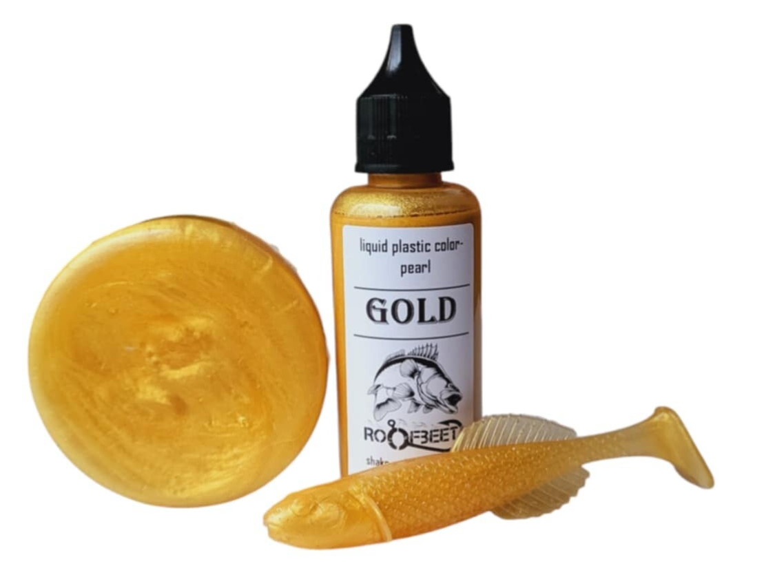 Plastisol Paints Pearl-Gold