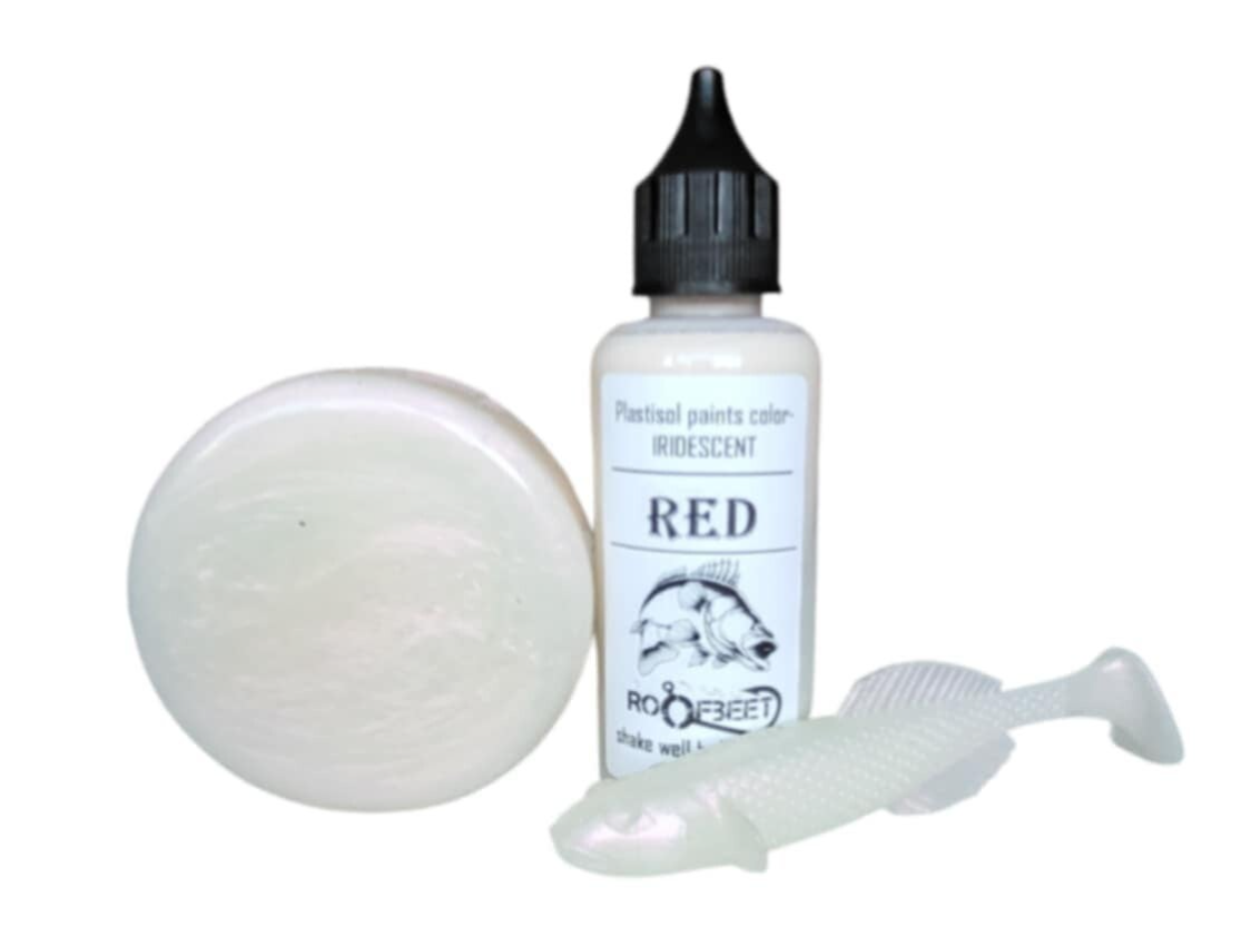 Plastisol Paints Iridescent-Red