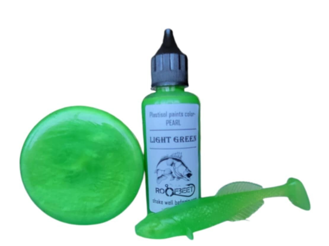 Plastisol Paints Pearl-Light Green