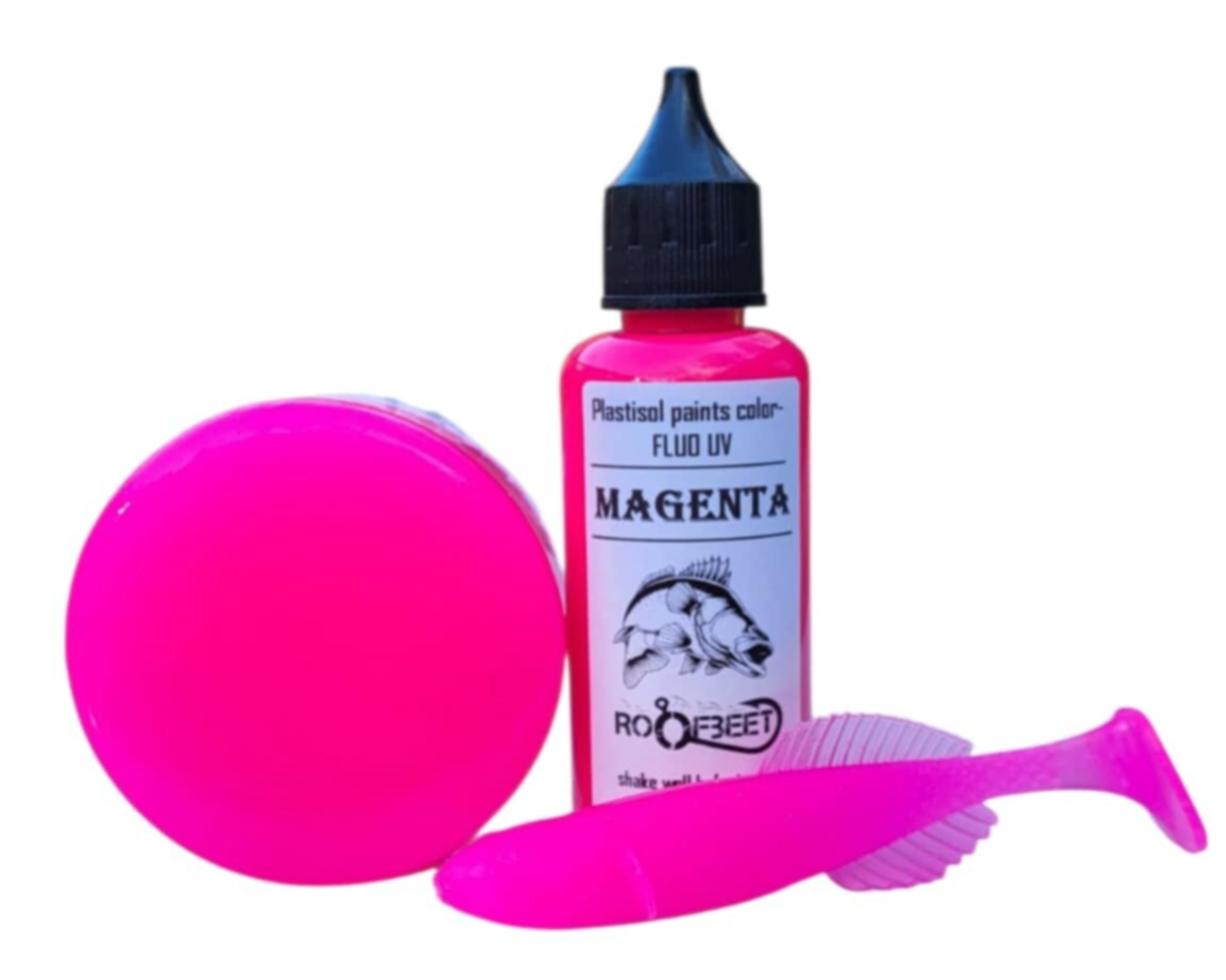 Plastisol Paints Fluo UV Magenta