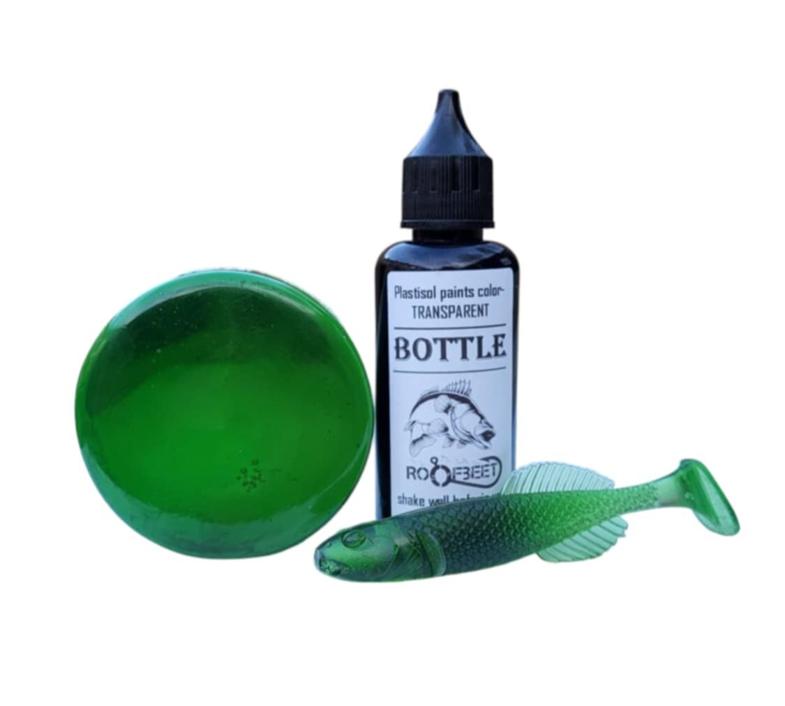 Plastisol Paints Transparant Bottle