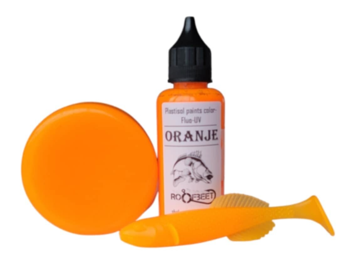 Plastisol Paints Fluo UV-Orange