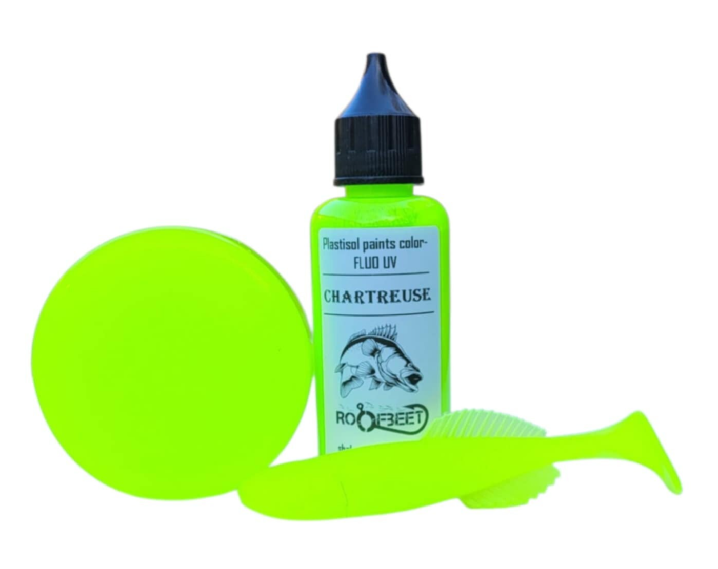 Plastisol Paints Fluo UV-Lime