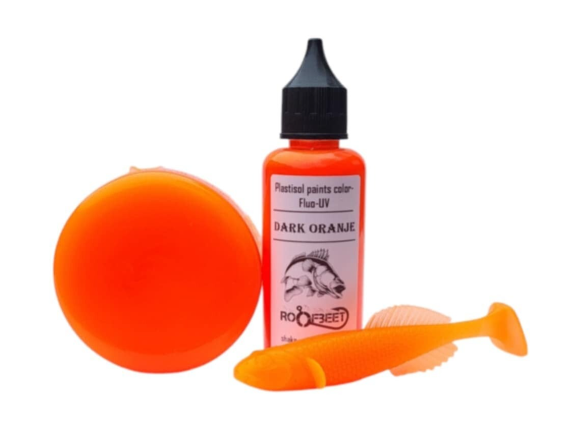 Plastisol Paints Fluo UV-Dark Orange