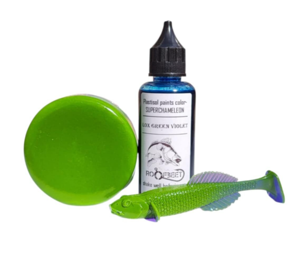Plastisol Paints Lox Green Violet