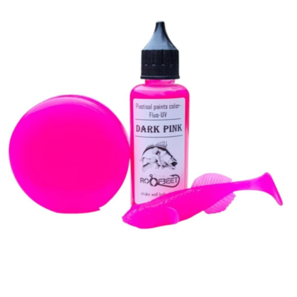 Plastisol Paints Fluo UV-Dark Pink