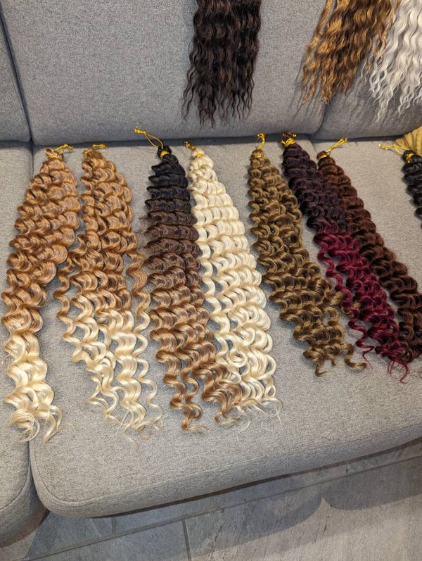 Ariel crochet braids curly