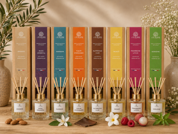 Diffuseur à bâtonnets 200ml L'échoppe Buissonnière