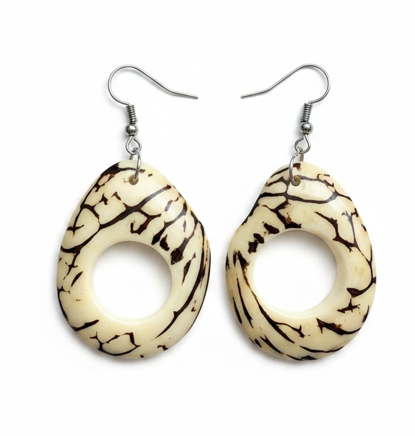 Tagua  Earrings