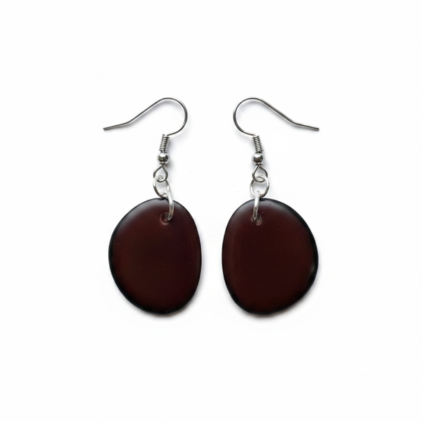 Small Tagua Earrings