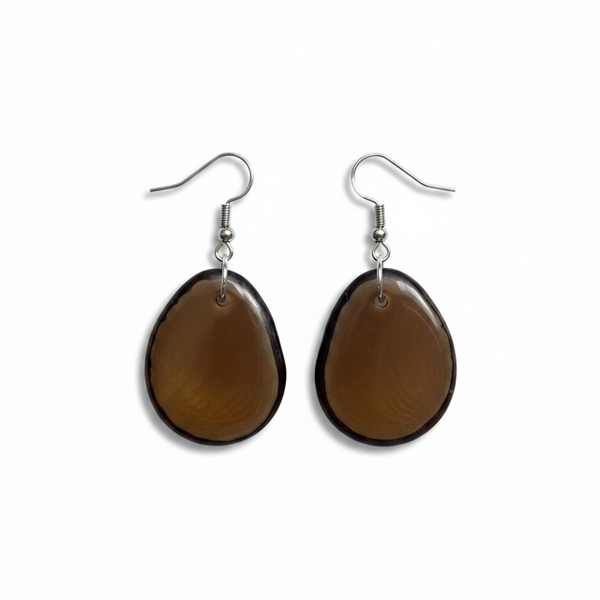 Small Tagua Earrings