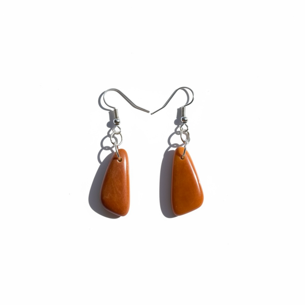 Small Tagua Earrings