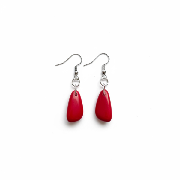 Small Tagua Earrings