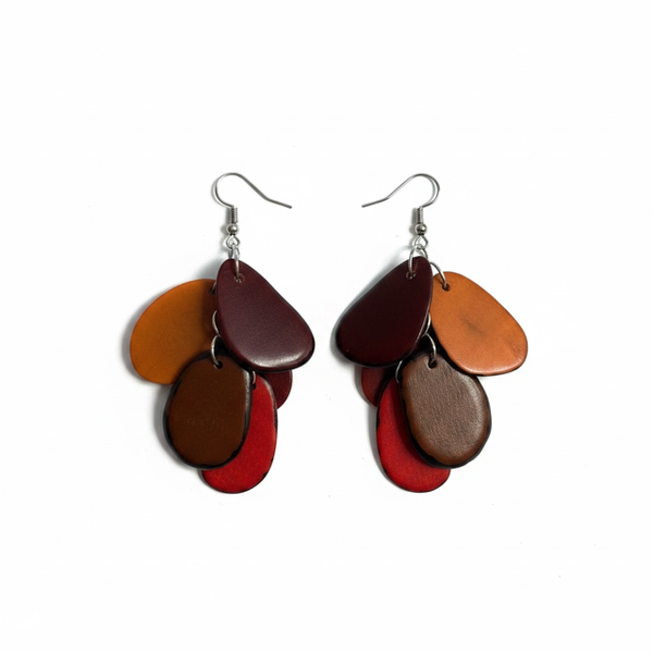 Tagua Earrings