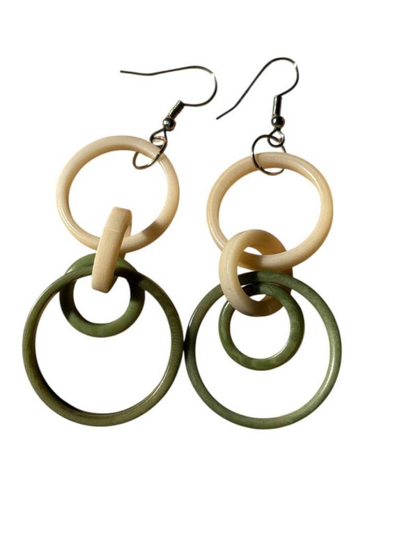 Tagua Earrings