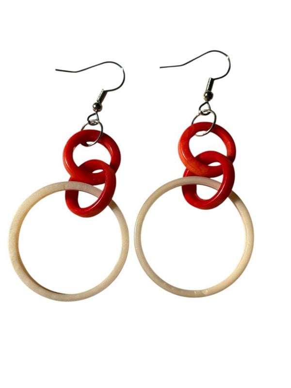 Tagua Earrings