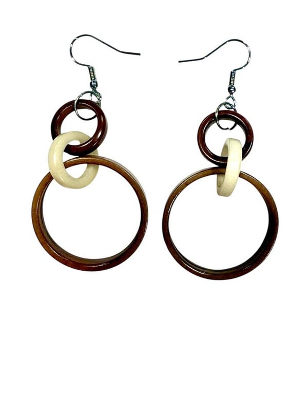 Tagua Earrings