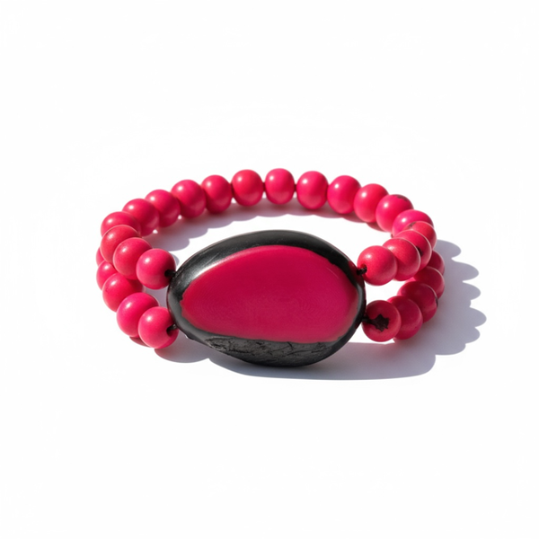 Sabrina Bright Pink Bracelet