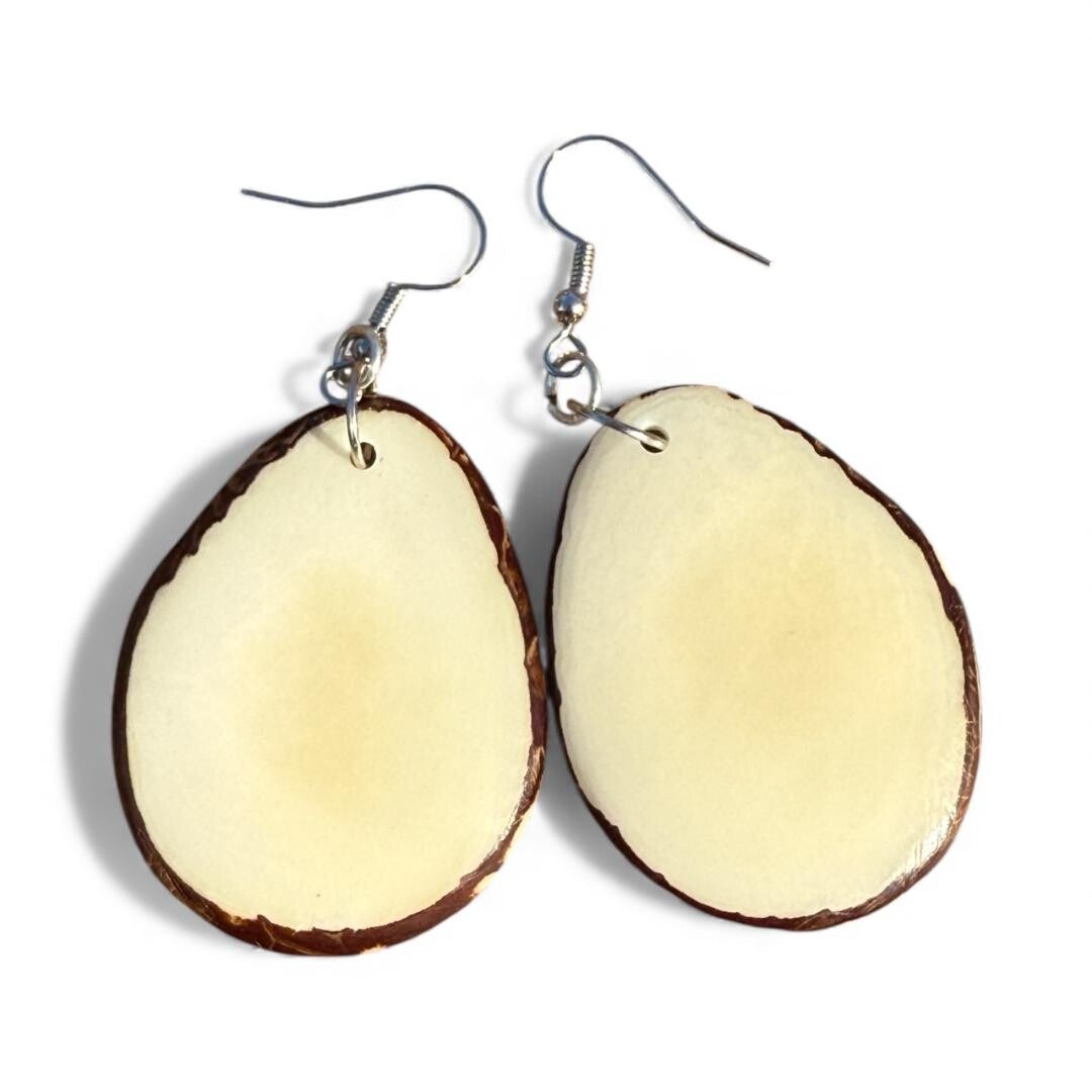 Tagua Earrings
