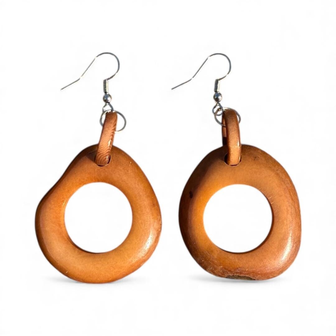 Tagua Earrings