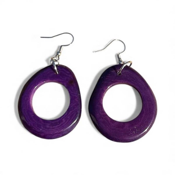 Tagua Earrings