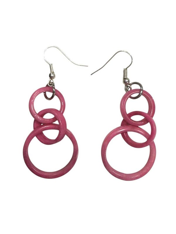 Tagua Earrings