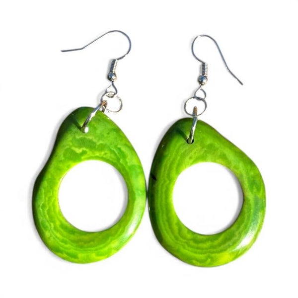 Tagua Earrings