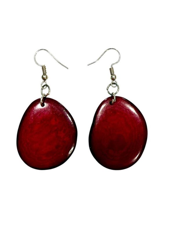 Tagua Earrings