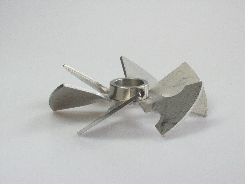 DF Wervelplaat RVS 45°