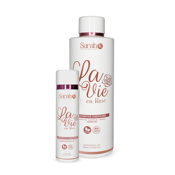 la vie en rose shampoo y conditioner