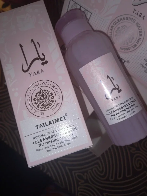 Eau micellaire rose Yara