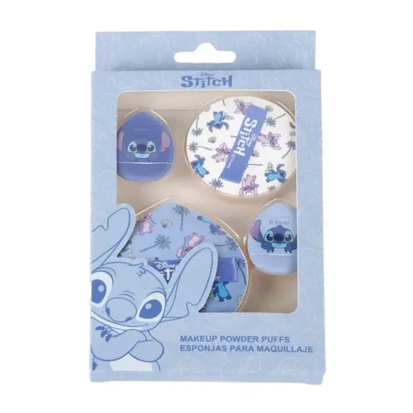 Ensemble d'éponges de maquillage Disney Lilo et Stitch Palm 4 pièces
