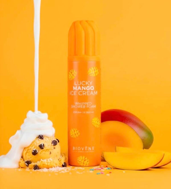 Mousse de Douche Glace à la mangue exotique 250ml